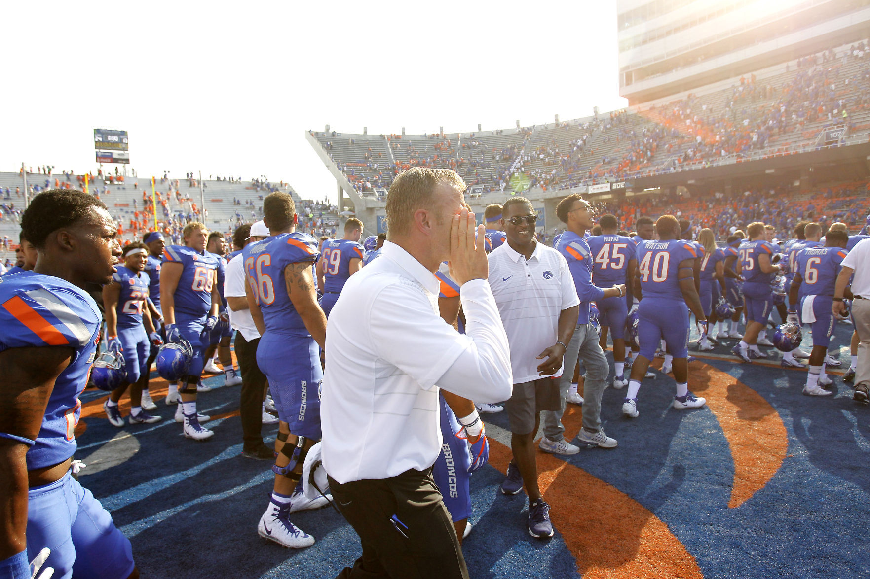 Football - Boise State Vs. Troy